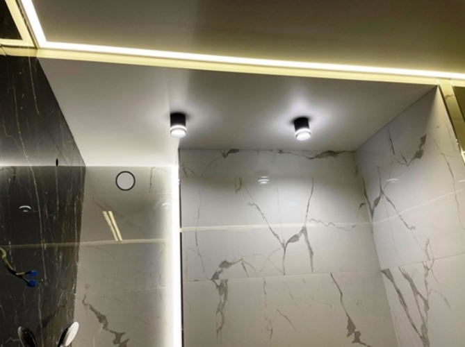 Теневой магнитный диффузор для натяжных потолков 200 мм